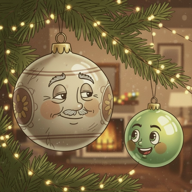 История старого елочного шара