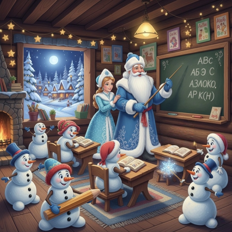 Школа снеговиков