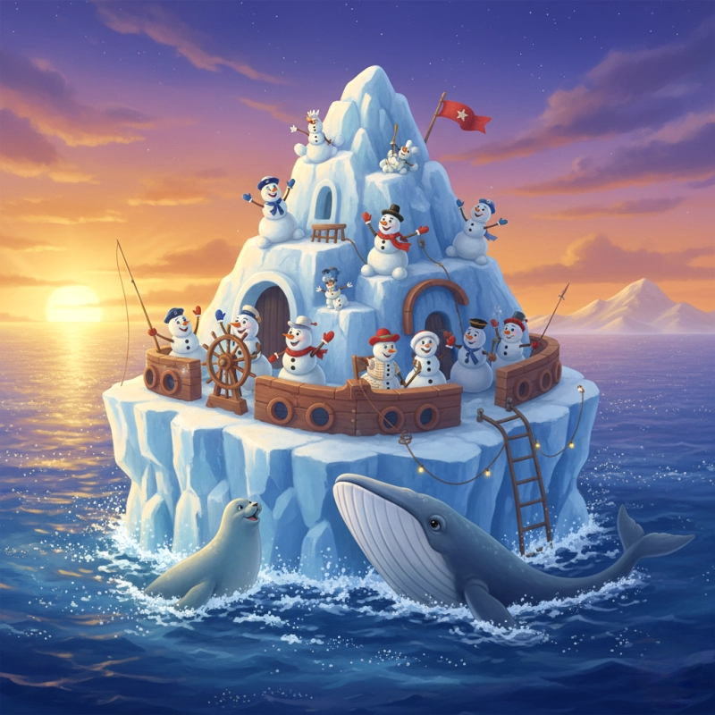 Путешествие на айсберге