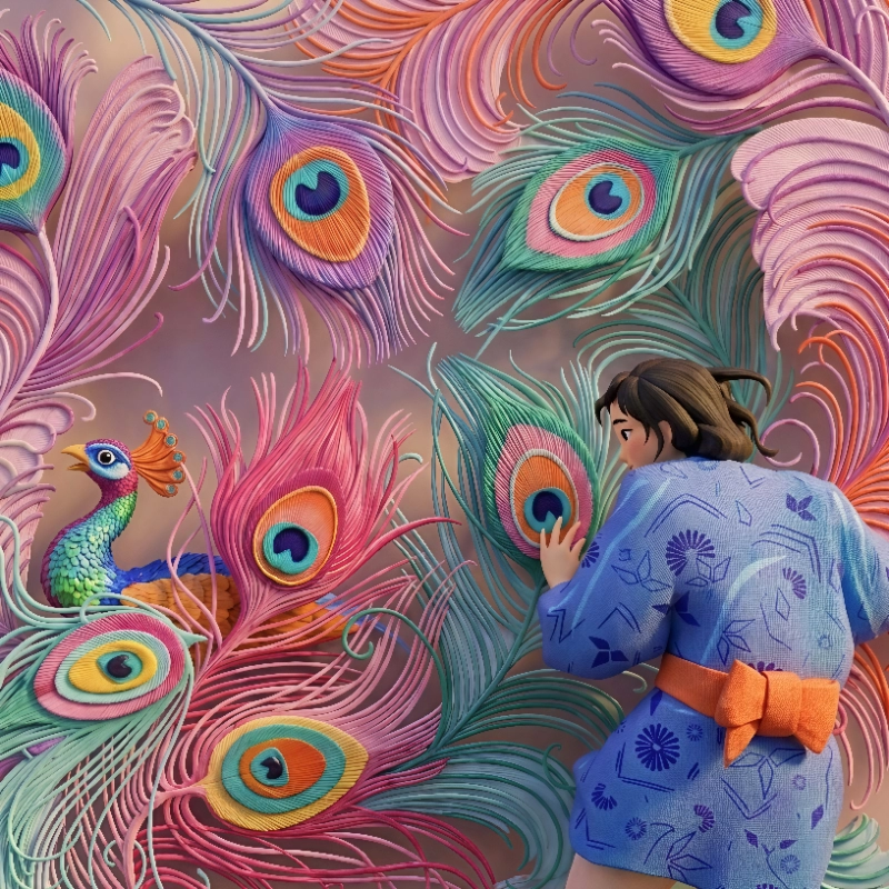 Принцесса павлин