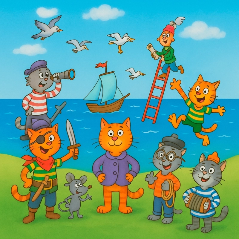 Два Котобоя или Школа юных моряков