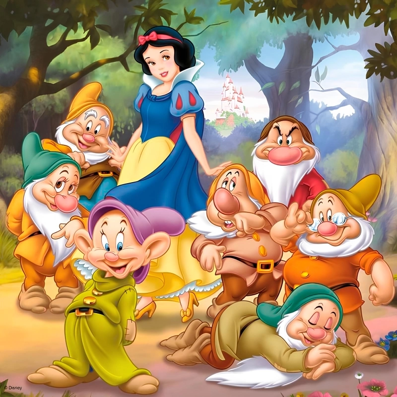Белоснежка и семь гномов