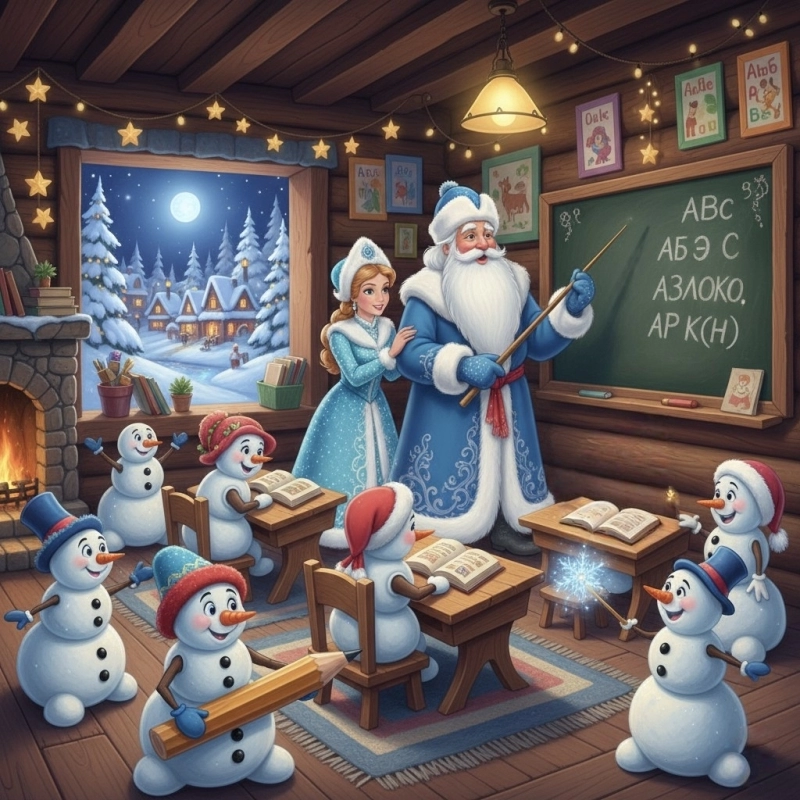 Школа снеговиков