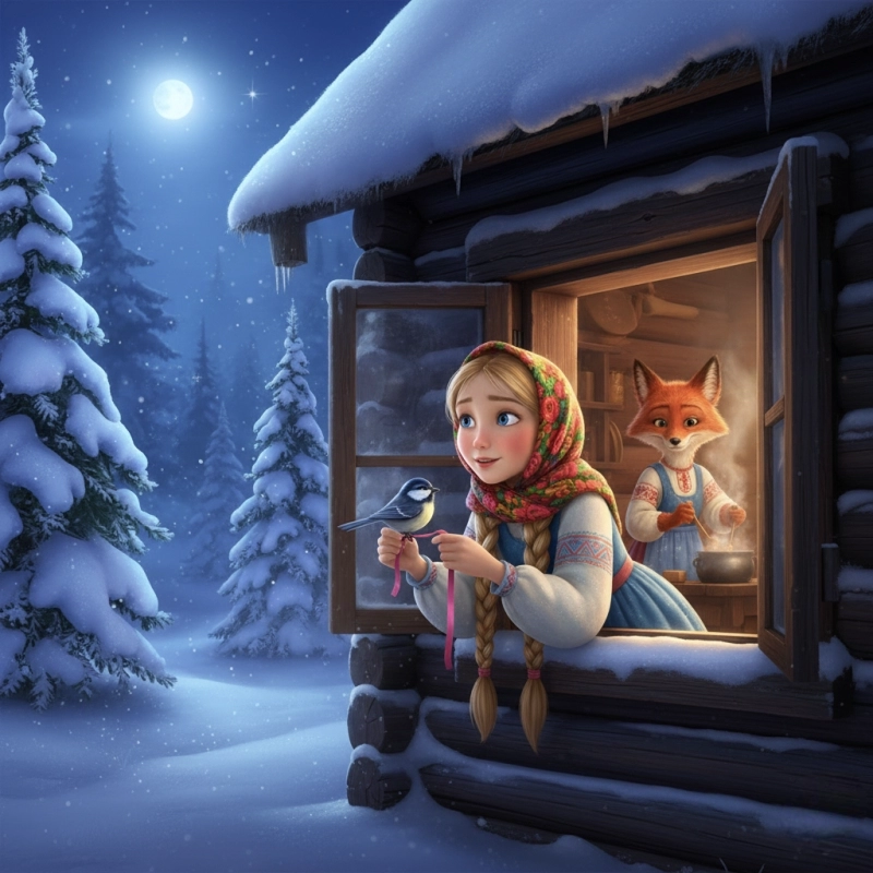 Снегурушка и Лиса