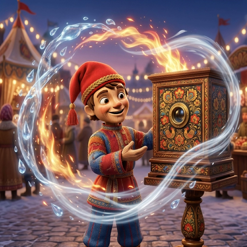 Дождь, Огонь и Ветер