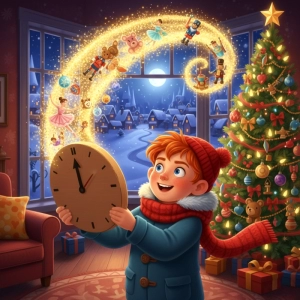 Ровно в полночь по картонным часам